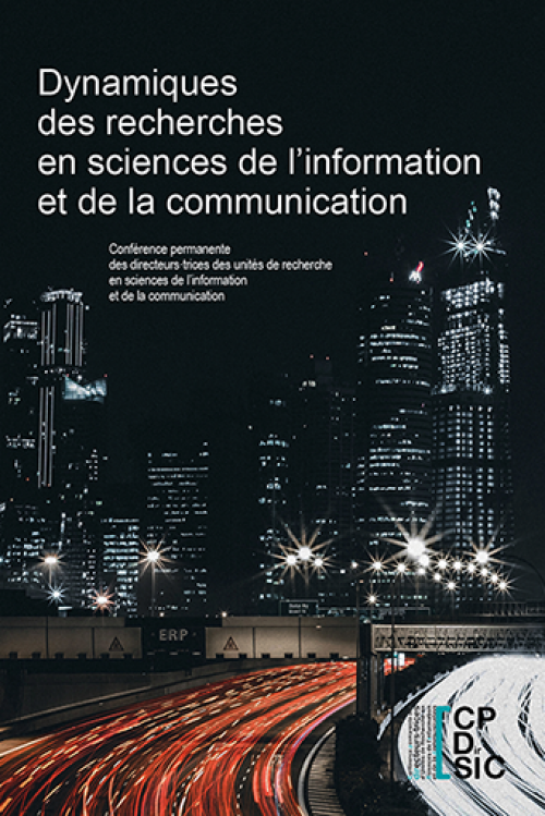 Couverture de l'ouvrage Dynamiques des recherches en sciences de l'information et de la communication