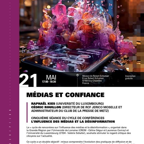 [Interreg Grace 2024-2026] Médias et confiance