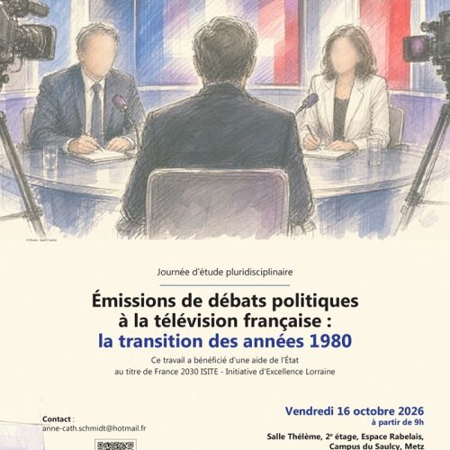 affiche de Émissions de débats politiques à la télévision française : la transition des années 1980