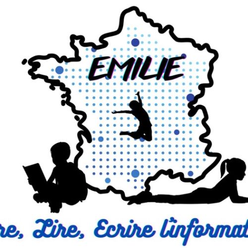 logo du groupe de travail Projet Emilie Éducation aux Médias et à l’Information et Littératies Informationnelles Enfantines