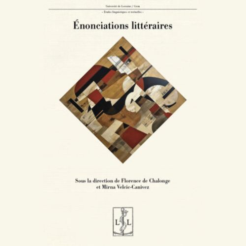 Couverture d'Énonciations littéraires