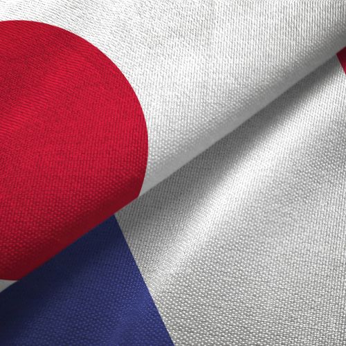 drapeaux Japon France