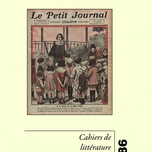 Couverture jaune clair avec photographie d'archive "Le Petit Journal"