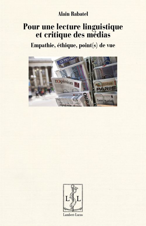 Couverture : Pour une lecture linguistique et critique des médias