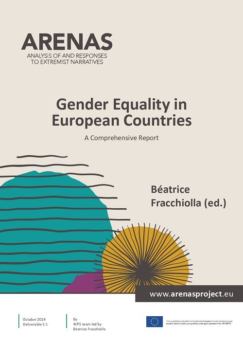 Couverture du rapport Arenas : Gender Equality in European Countries, A Comprehensive Report