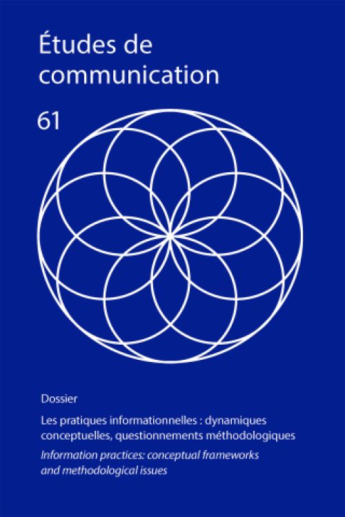 Couverture de Études de communication, 61