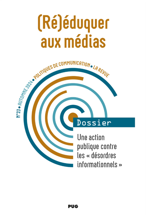 couverture de (Ré)éduquer aux médias. Une action publique contre les « désordres informationnels »