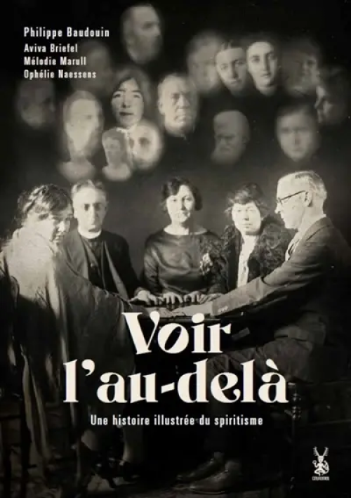 couverture de Voir l'au-delà - Histoire illustrée du spiritisme