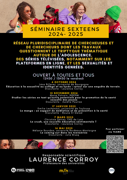 affiche du [Séminaire Sexteens 2024-2025] 